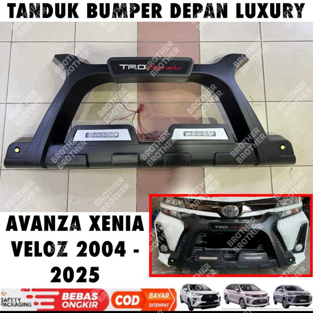 Tanduk Bumper Depan Avanza Xenia Veloz 2022 2023 2024 2025 Up Luxury Trd Sportivo
