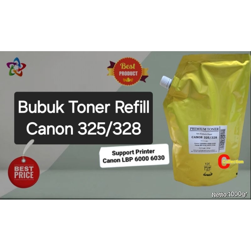 1kg Bubuk Serbuk Toner Canon LBP 6000 6030 MF3010
