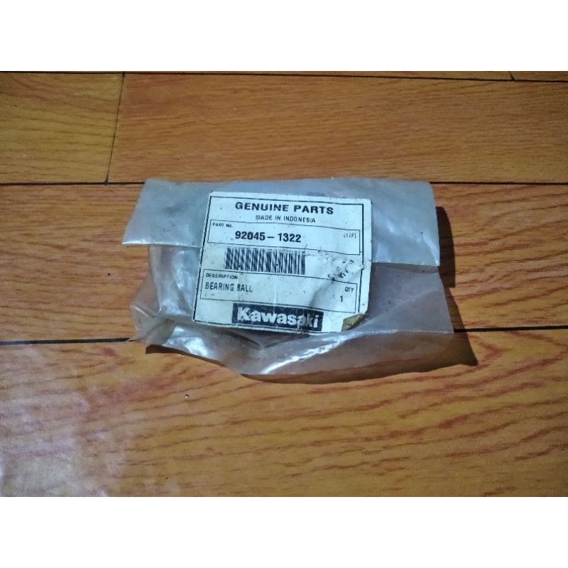 bearing laher klaher roda tromol belakang 6302 type jari-jari kawasaki kaze original 92045-1322
