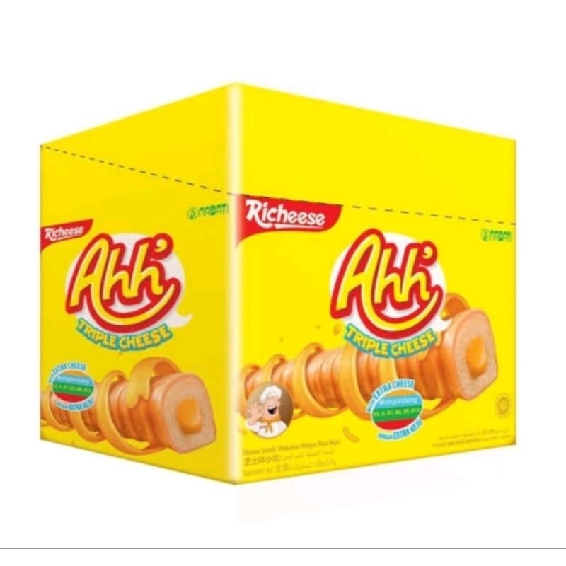 

Nabati Ahh RICHEESE Keju 1 box isi 20 pcs