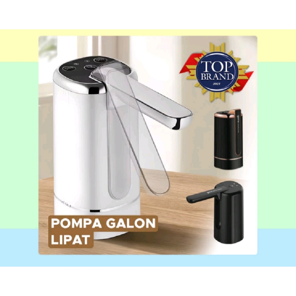 Pompa Galon 3 Tombol Premium Pompa Galon / Pompa Elektrik USB Type C