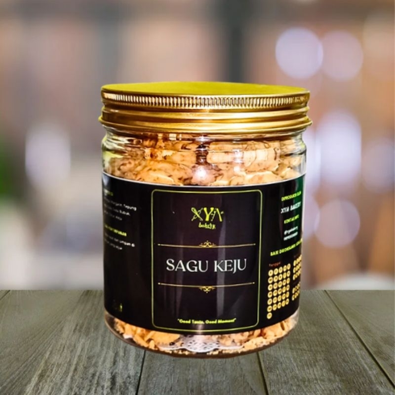 

Sagu Keju Xya Bakery - Toples Jar 600 ml