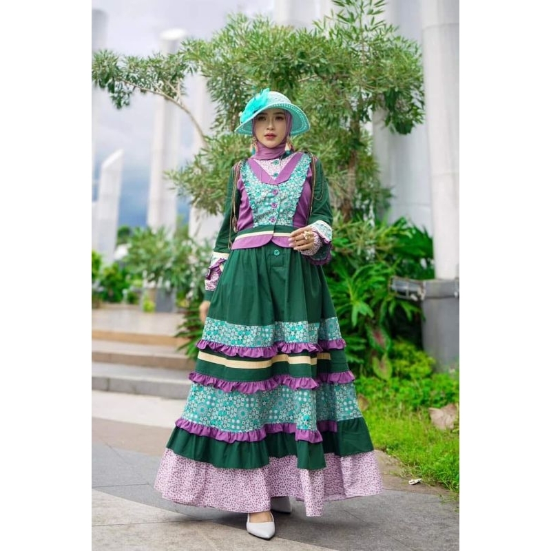 (COD) New Gamis Lobelia Dress by Aurelle