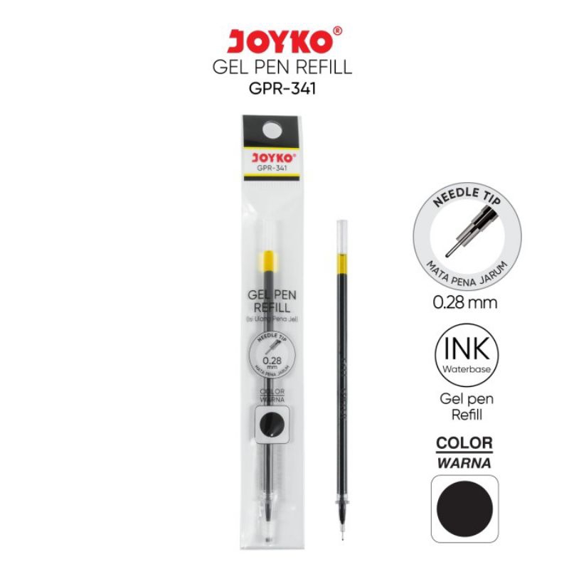 

Gel Pen Refill Isi Ulang Pen Isi Pulpen Joyko Gpr-341 028 Mm