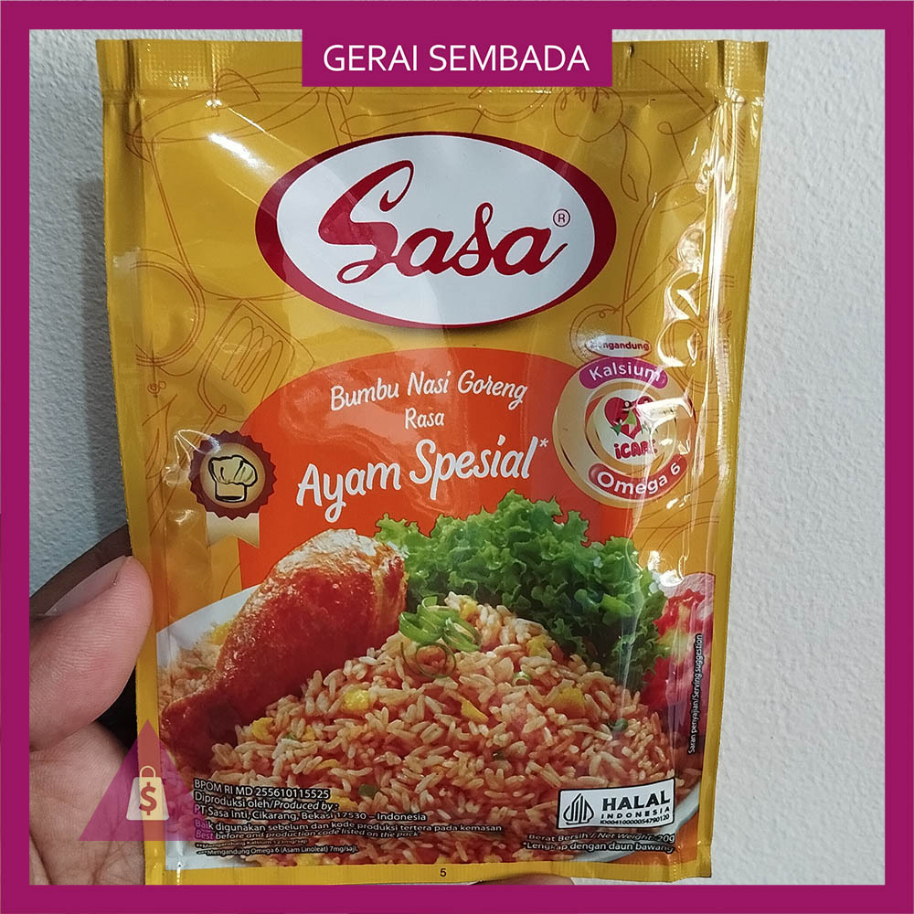 

SASA Bumbu Nasi Goreng Ayam Spesial 20gr