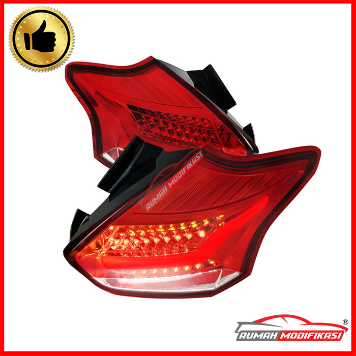 STOP LAMP - FORD FOCUS 2011-2014 - LIGHT BAR - LED - RED CLEAR