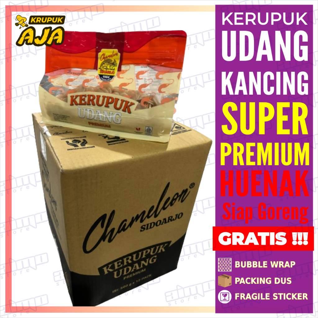 

KERUPUK UDANG KANCING | KRUPUK UDANG KANCING SUPER | KERUPUK UDANG PREMIUM | Krupuk KANCING Mentah Super Premium Enak Gurih Renyah Murah Siap Goreng Asli Sidoarjo 500 gr