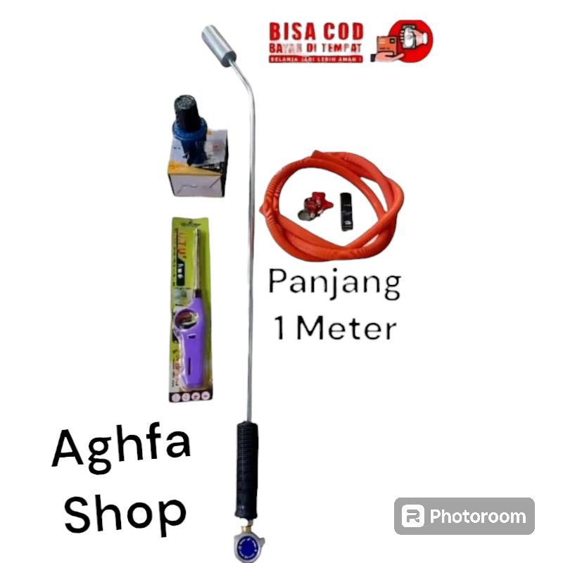 Kompor Tikus 1Meter Paket Lengkap Komplit 1 set