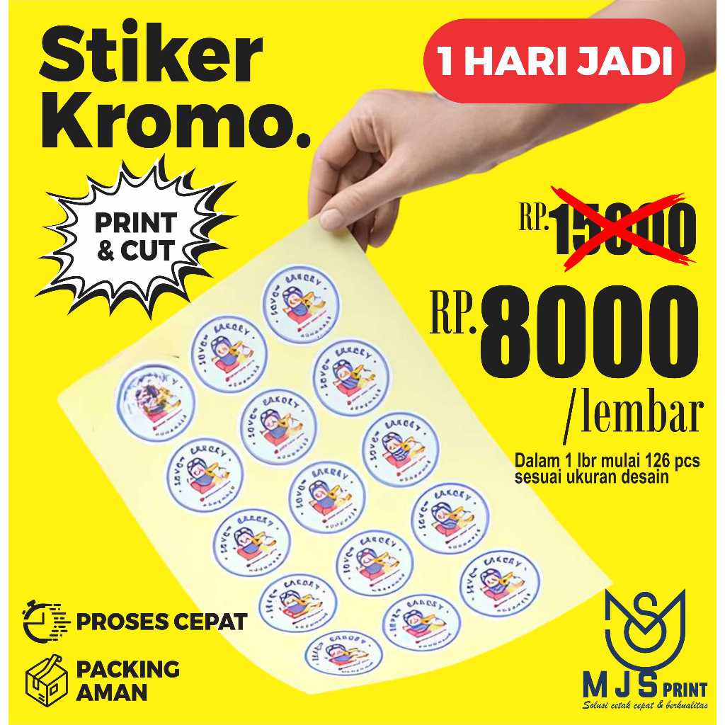 

Stiker label makanan Sticker Produk Manan Minuman Dessert Merk Usaha Nama Jualan Label Botol Stiker Lunch Box