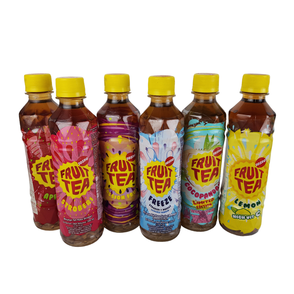 

Fruit tea sosro botol 350ml