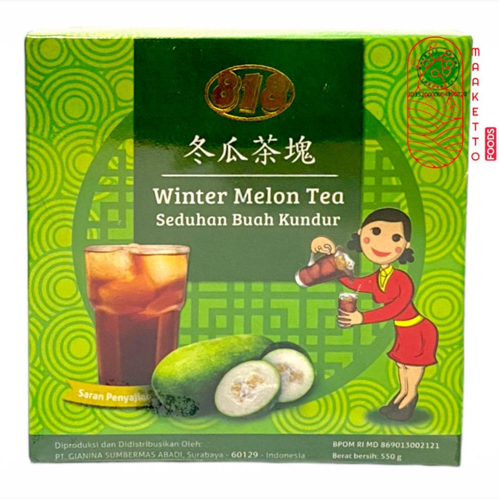 

Winter Melon Tea 818 / Seduhan Buah Kundur / Tangkwe / Tungkua / Winter Melon Teh 550gr