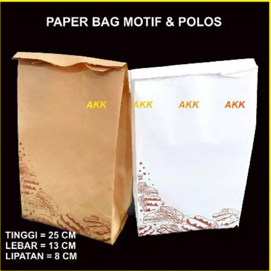 

Paper Bag Wkv / Putih 130x80x248 Print Motif (100 Pcs)