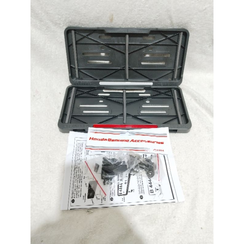 cover plat nomor honda tatakan plat nomor motor honda rumah plat nomor motor honda bingkai plat nomo