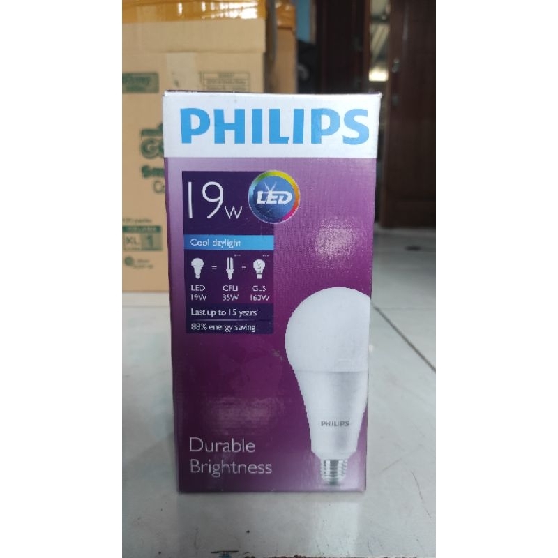 Philips LED 19 Watt - Off/Mati (Body Besar)
