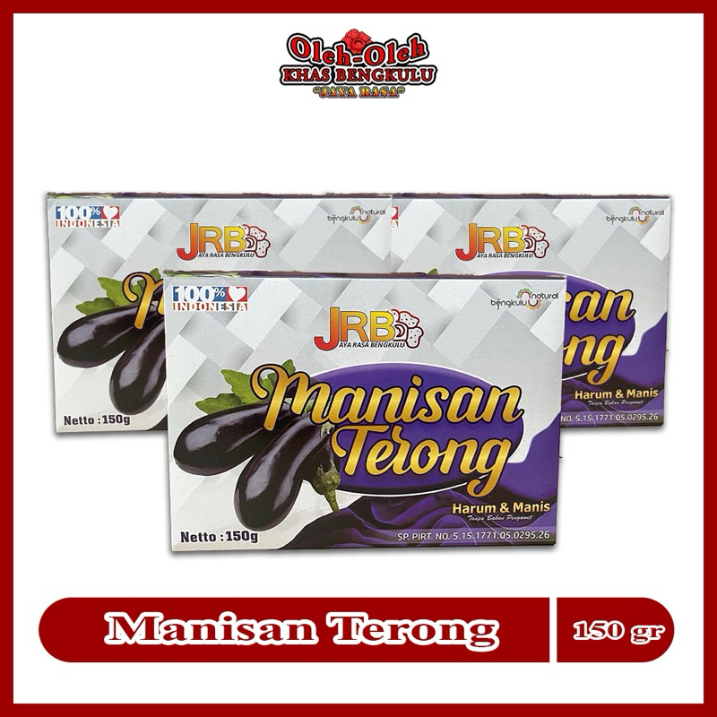 

Manisan Terong Khas Bengkulu / Netto 150 g / OLEH OLEH KHAS BENGKULU / MAKANAN KHAS BENGKULU