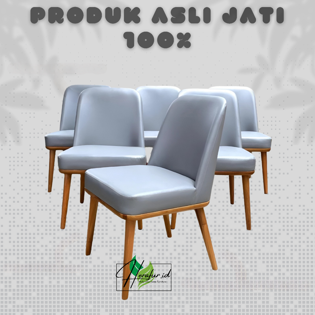 Kursi Makan/ Kursi Tamu/ Kursi Duduk Jok busa, Kualitas Terjamin Bergaransi
