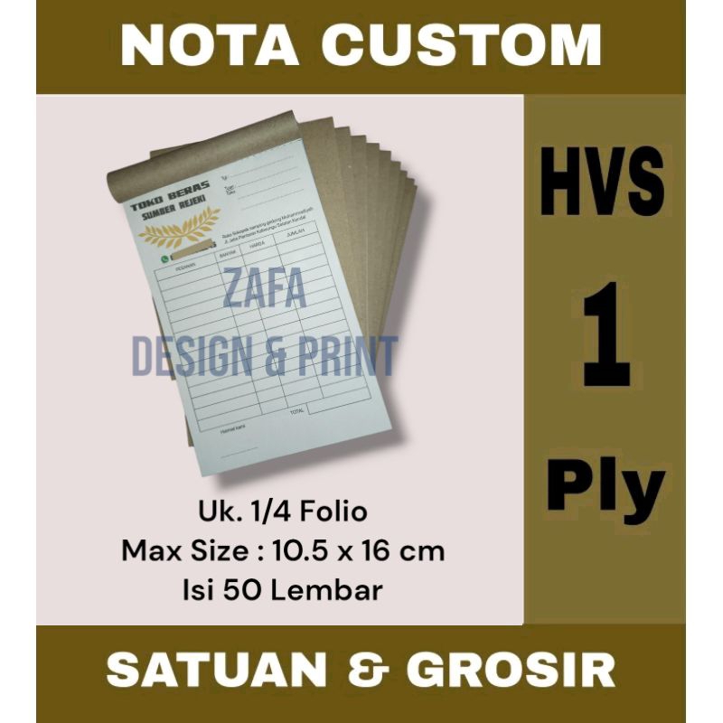 

Nota Custom 1/4 Folio HVS