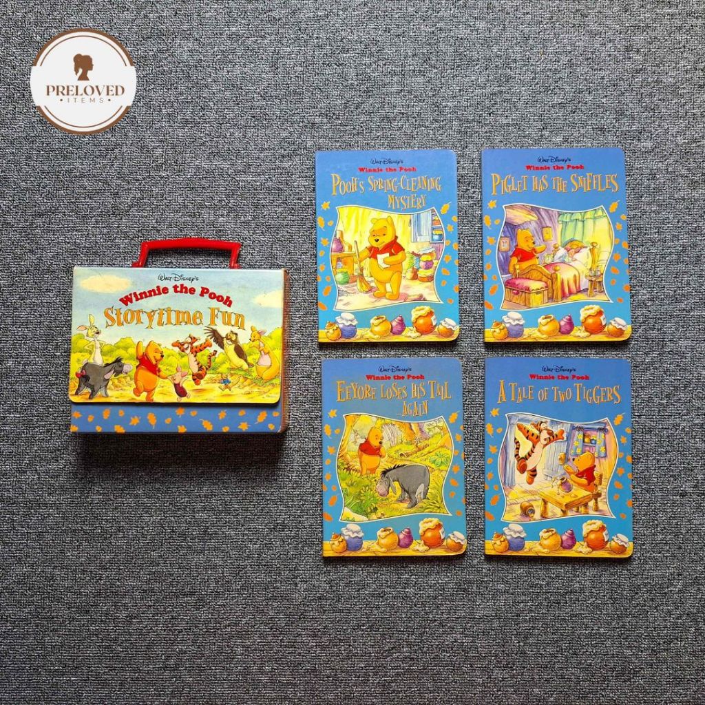 Buku Anak-Anak Import Winnie the Pooh Story Time Fun: Piglet Has the Sniffles, Pooh's Spring-Cleanin