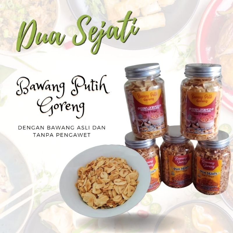 

Bawang Putih Goreng Dua Sejati