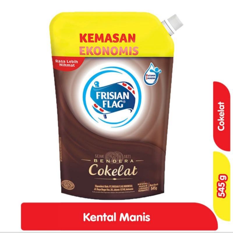 

Frisian Flag Kental Manis Cokelat 545 gr