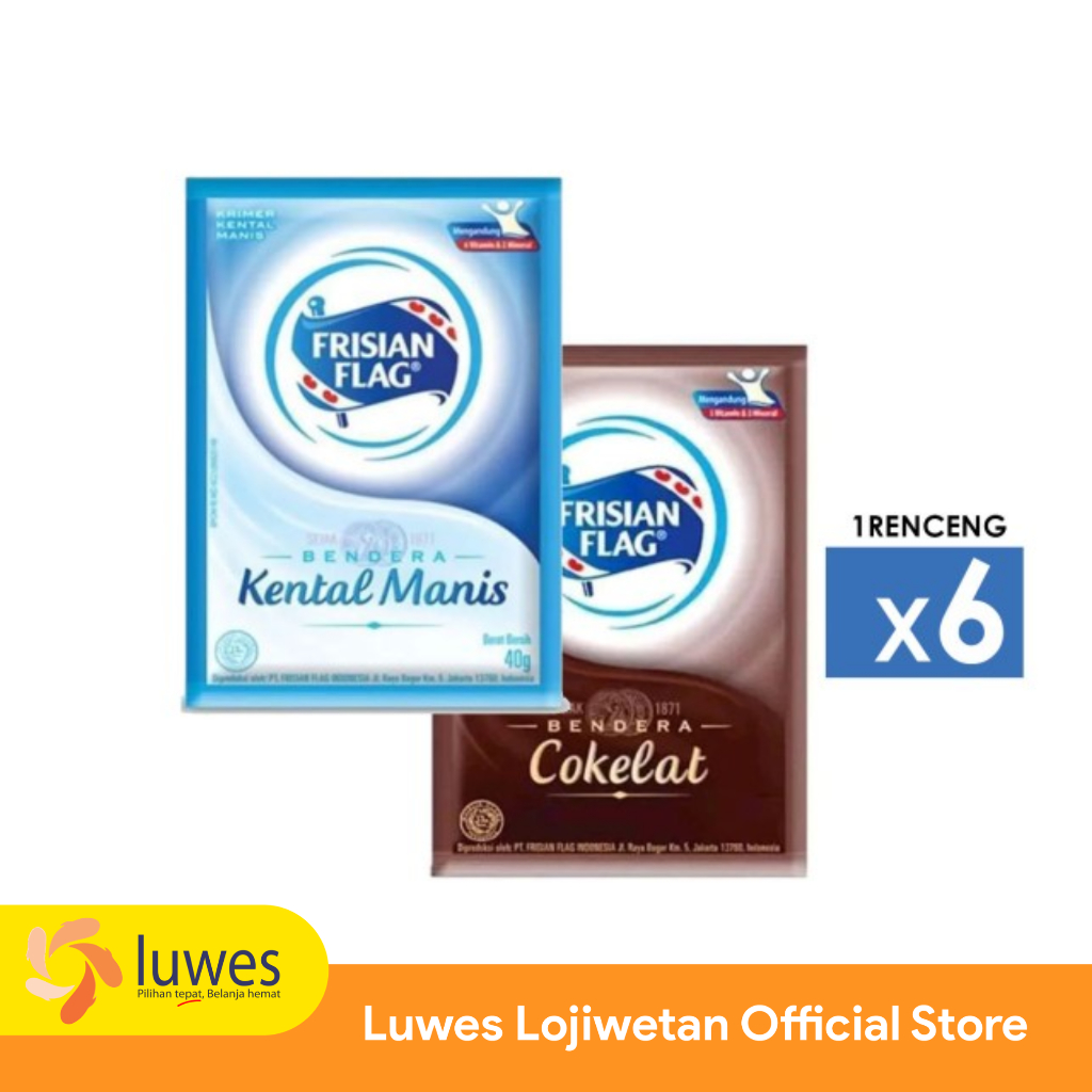 

FRISIAN FLAG SACHET ISI 6 PC 100 % ORIGINAL