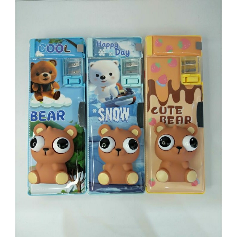 

Tempat pensil boneka bisa di mainkan / boneka 3D