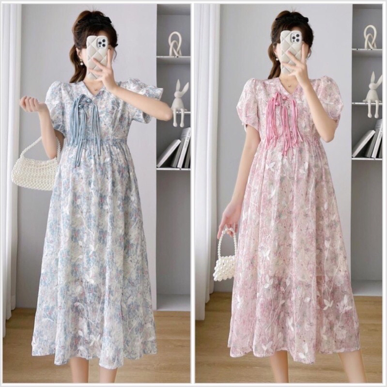 Mt00923 Dress Maternity Ibu Hamil