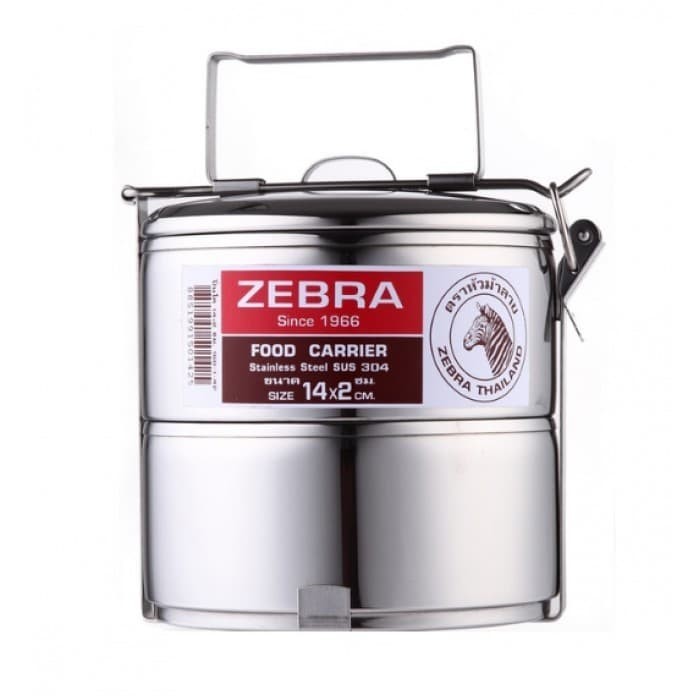 Rantang Susun 2 Stainless / Rantang Zebra Stainless / Rantang Susun Stenlis / Rantang Zebra Stenles 