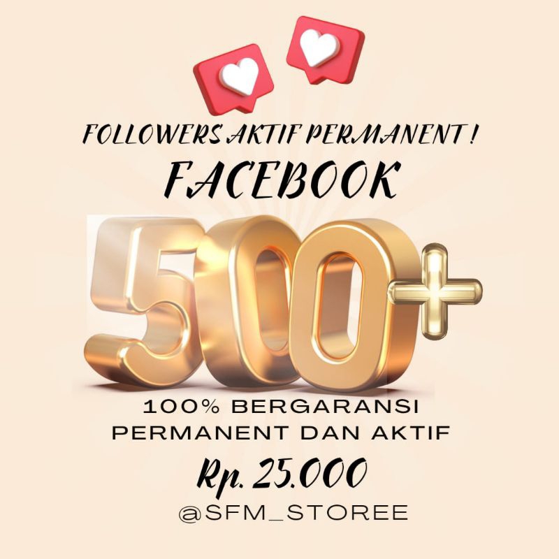 Followers aktif dan permanen