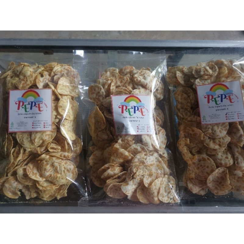 

pepe keripik tempe 250gr