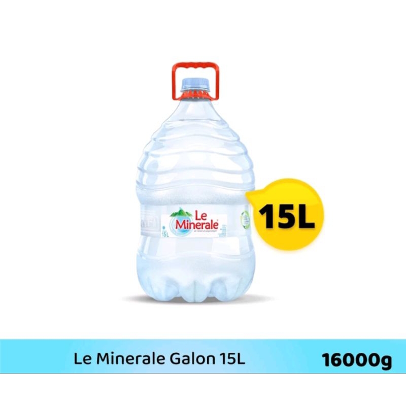 

Le Mineral Galon 15 Liter