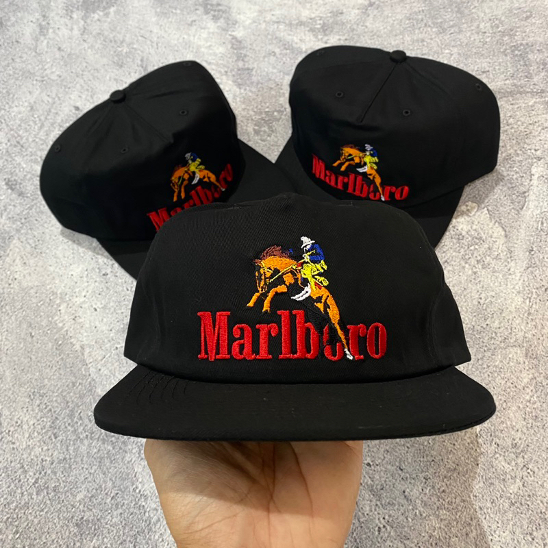TOPI MARL-BORO CLASSIC SNAPBACK VINTAGE