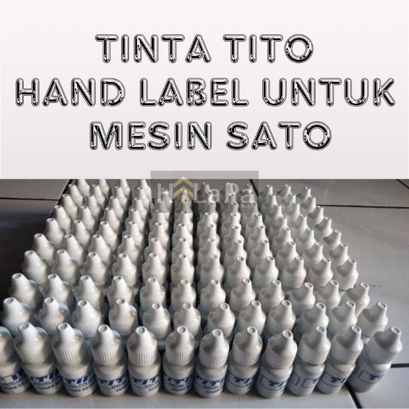 

Tinta tito untuk mesin hand label Sato