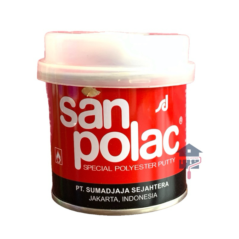 SANPOLAC PUTTY 250gr | DEMPUL SANPOLAC 250gr