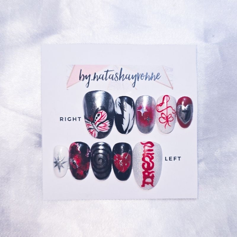 TDS 3 DREAM SCAPE NCT Dream fake nails nailart