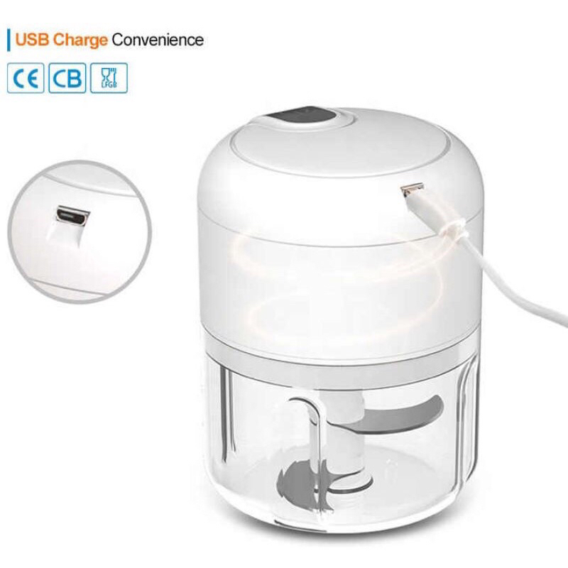 BIG SALE Kylo Mini Chopper USB Mini Blender Multifungsi Portable Chopper Electric Meat Grinder Bumbu