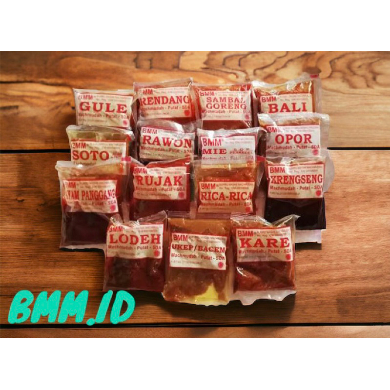 

Bumbu masak mahmudah BMM all varian