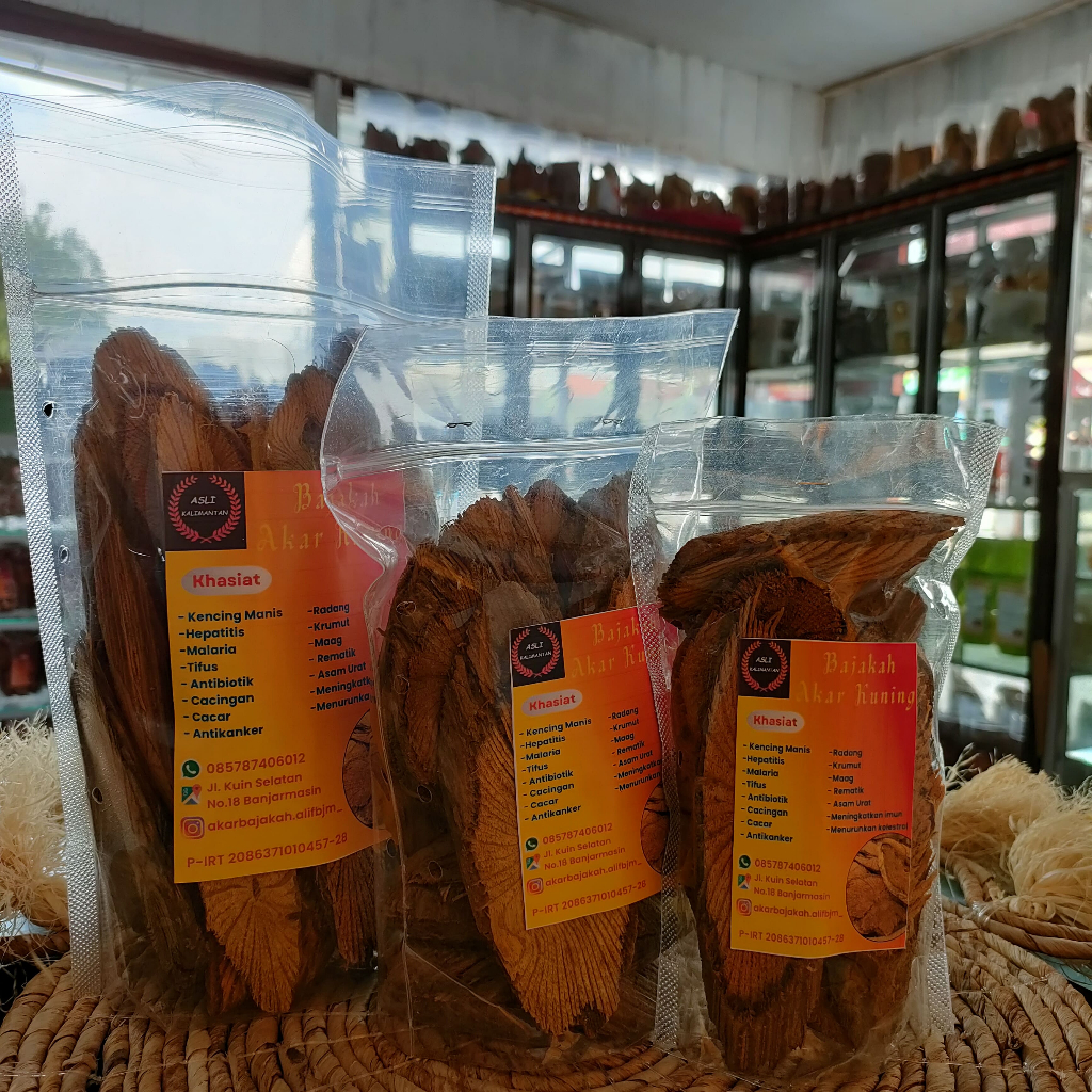 BAJAKAH AKAR KUNING ASLI KALIMANTAN