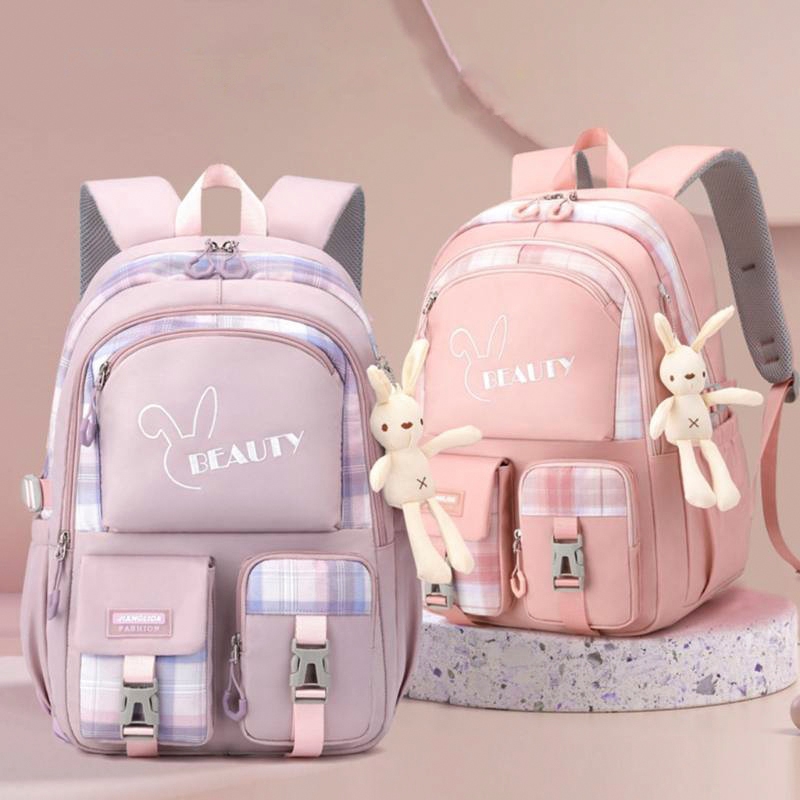 Tas Sekolah Anak Perempuan Tas Ransel Sekolah Anak Korean Style Tas Ransel Sekolah Anak Kekinian Tas