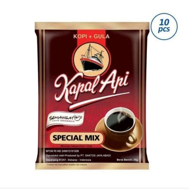 

KOPI KAPAL API SPESIAL MIX KOPI INSATN PLUS GULA