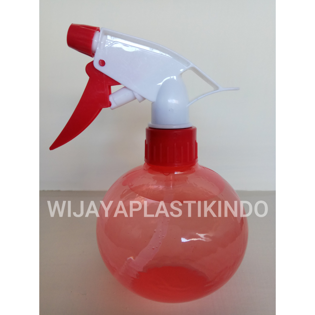 Botol Sprayer Bening Transparan Cantik Lucu 350 ml Warna Warni / semprotan air, tanaman, burung, pew