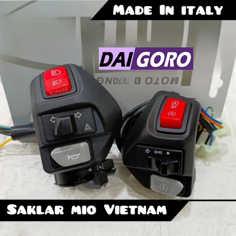 Saklar Set Mio Aerox Kiri Kanan Vietnam Komplit Engine Plus Hazard Saklar Aerox New Aerox Old All