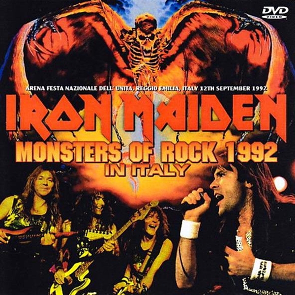 DVD Musik Iron Maiden ~ Monsters of Rock in Italy 1992