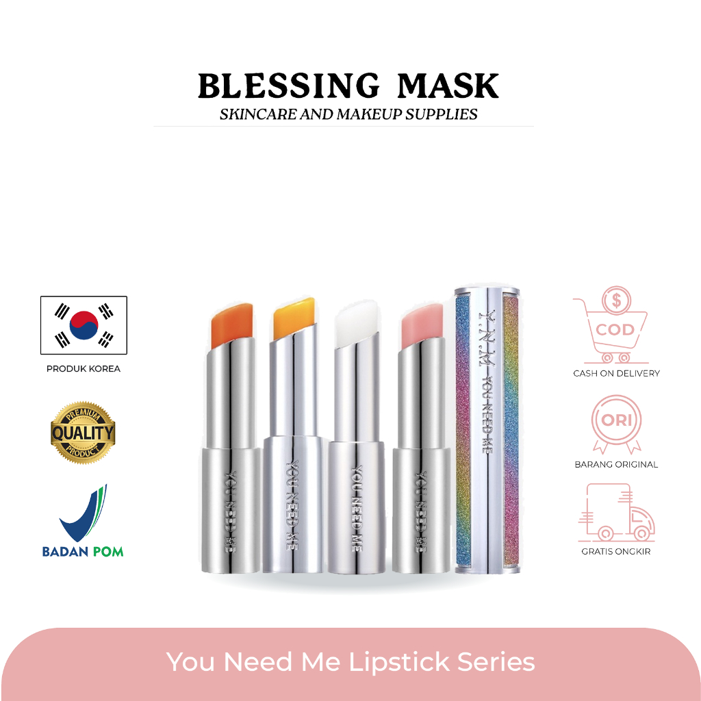 YNM Candy Pop Glow Melting Balm | Honey Lip Balm - FREE Key Ring | You need Me