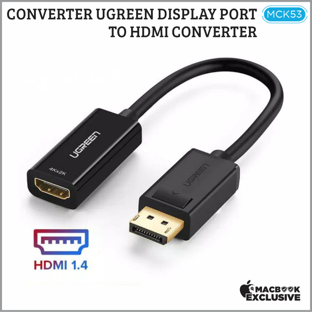 UGREEN ORI Converter Laptop Display Port To Hdmi Laptop Macbook