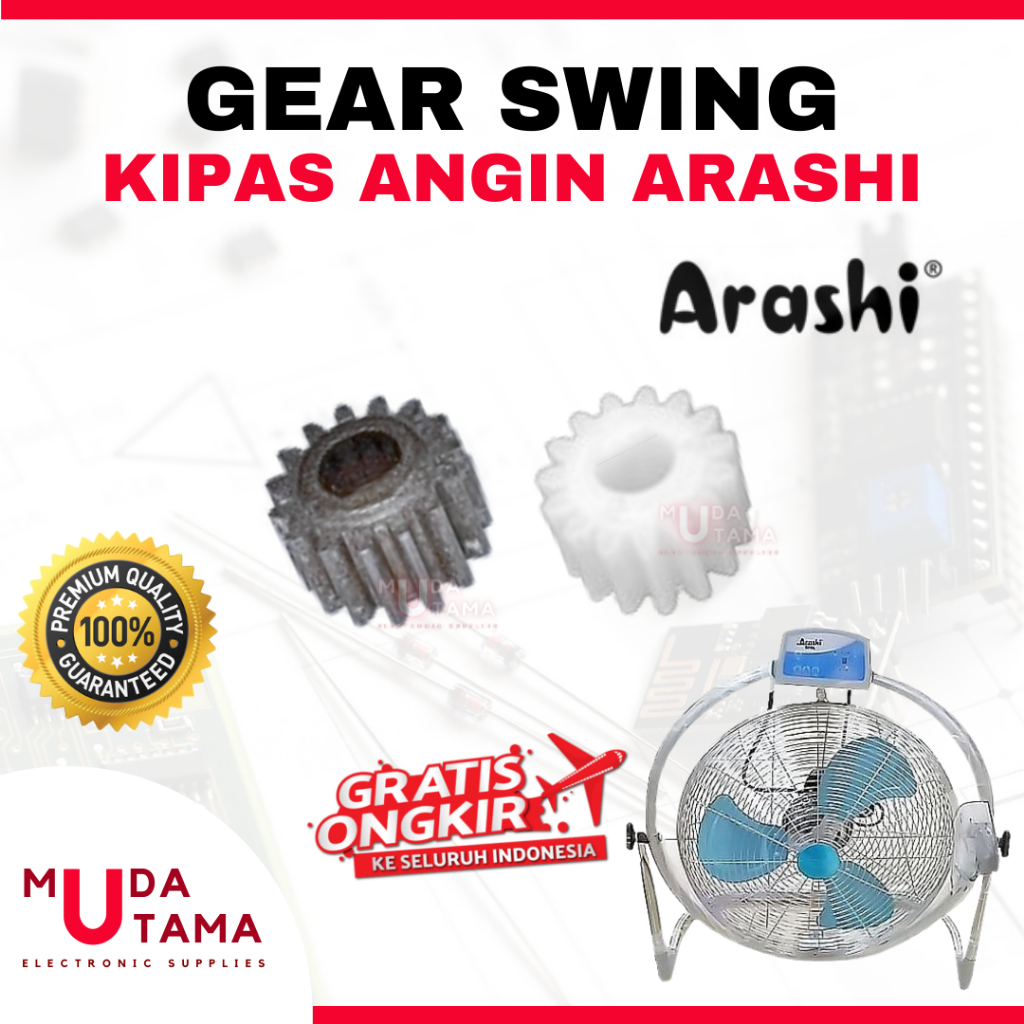 GEAR DINAMO SWING KIPAS ANGIN ARASHI - GIGI SWING DINAMO KIPAS ANGIN ARASHI - GEAR SWING KIPAS ANGIN