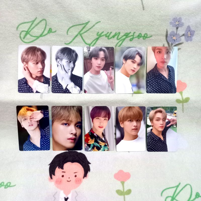 Photocard official nct haechan dicon (set)