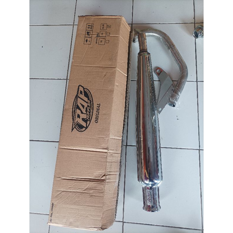 Knalpot corbi RAP muffler pnp cb,gl,mp leher 32-35,35-35