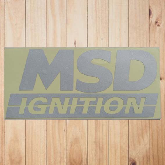 CUTTING STICKER MSD IGNITION PUTIH