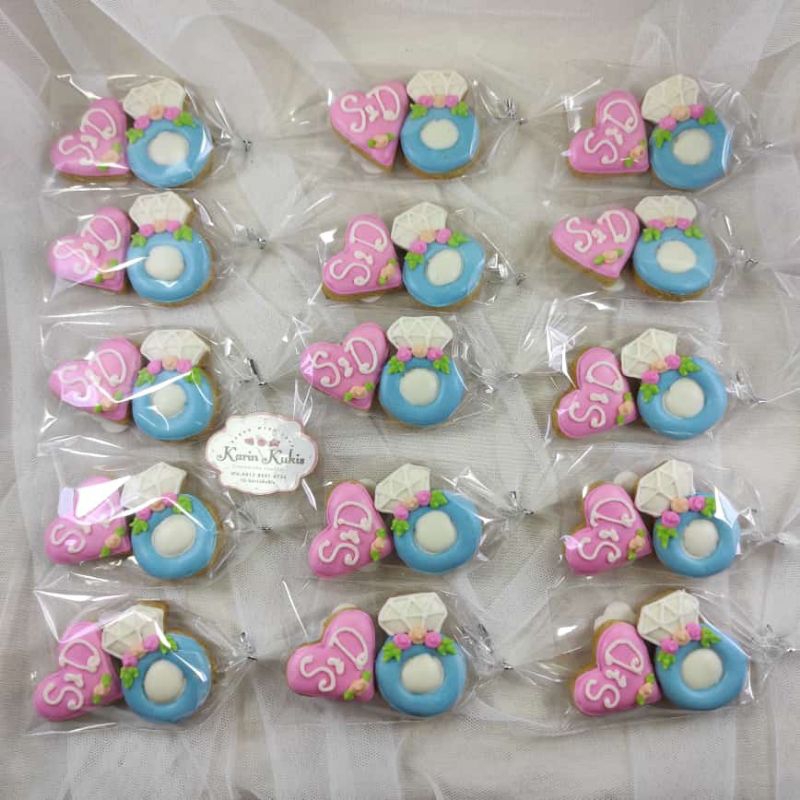 

Kukis karakter souvenir wedding isi 2 (minimal order 10 pack)